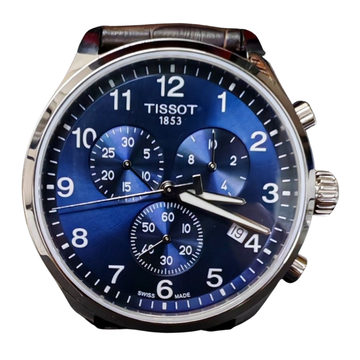 Tissot T11617A Chrono XL 45mm Quartz Blue Dial Watch